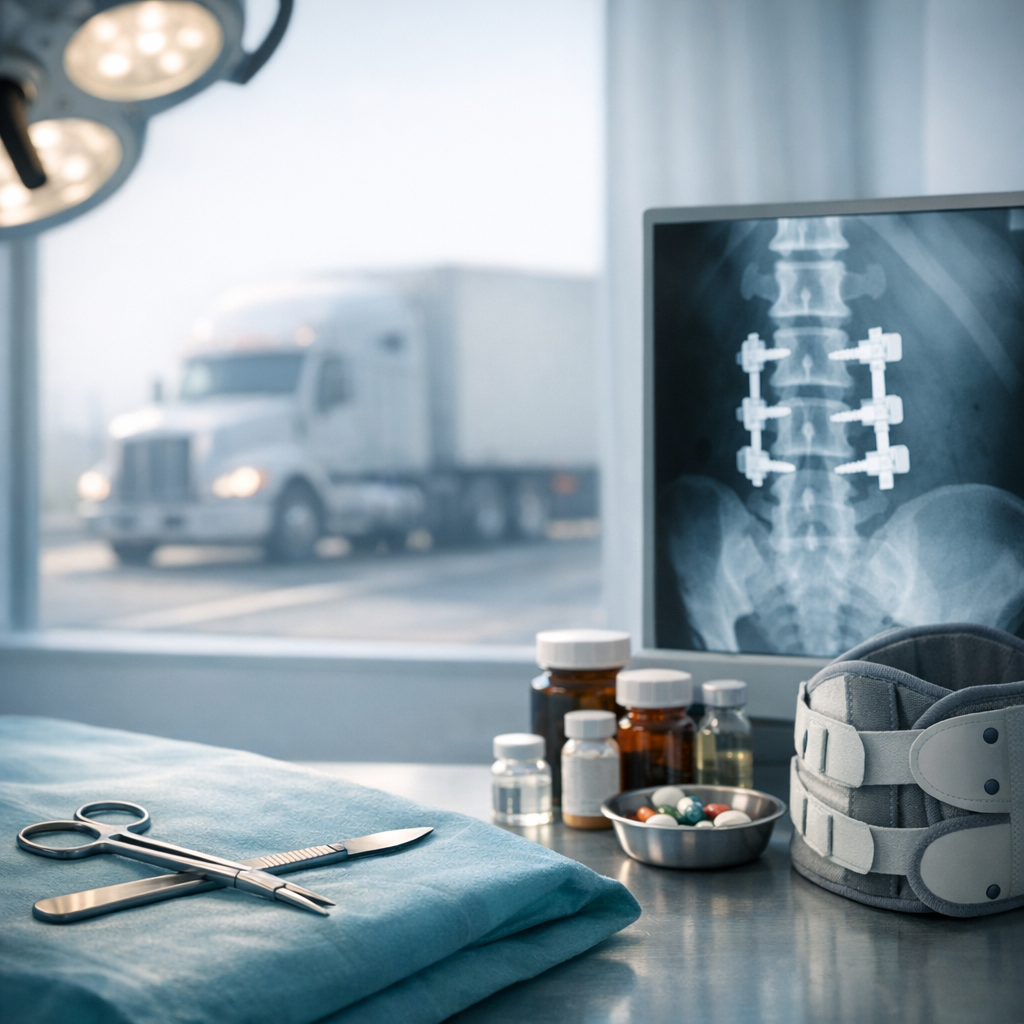 surgery truck injury illustration for 1. Uncovering the Role of Surgery in Truck Accident Injury Recovery 2. How Surgery Tran