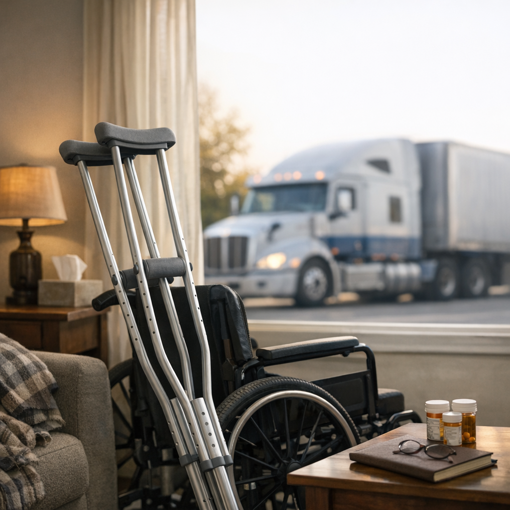 life changes truck illustration for What life changes follow serious truck injuries