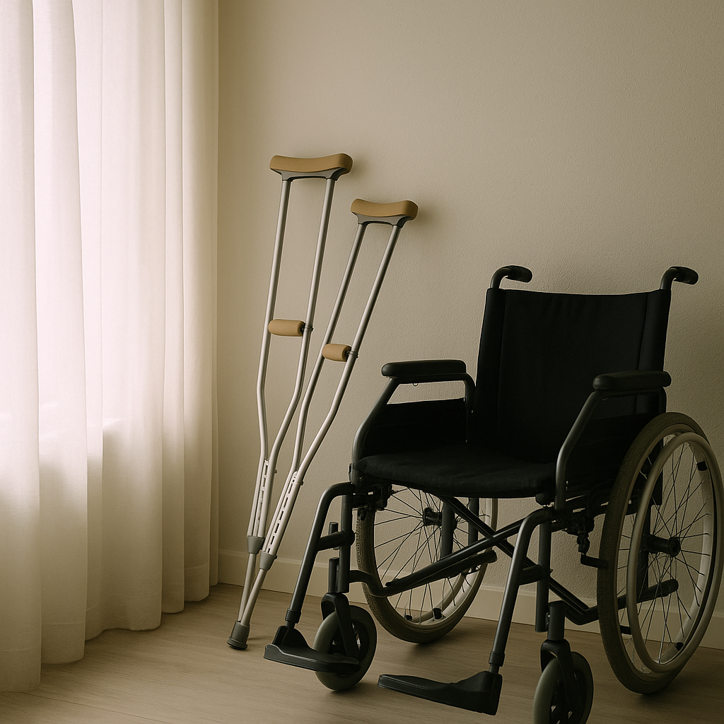 independence support injury illustration for Balancing independence and support