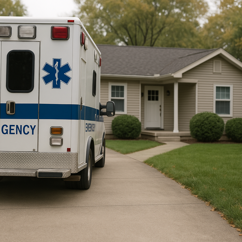 care coordination truck illustration for Long term care coordination during recovery