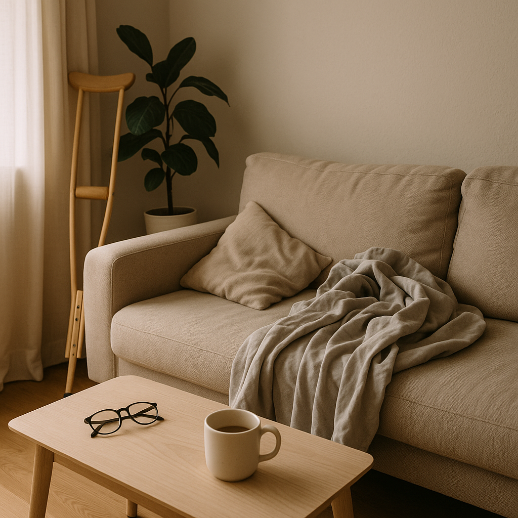 fatigue daily life injury illustration for Managing fatigue in daily life