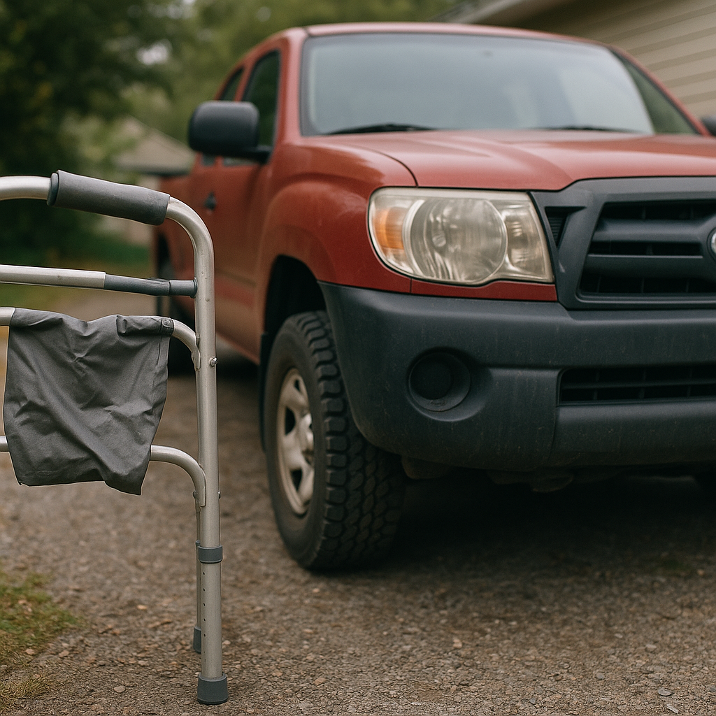 frustration recovery truck illustration for Managing frustration during recovery