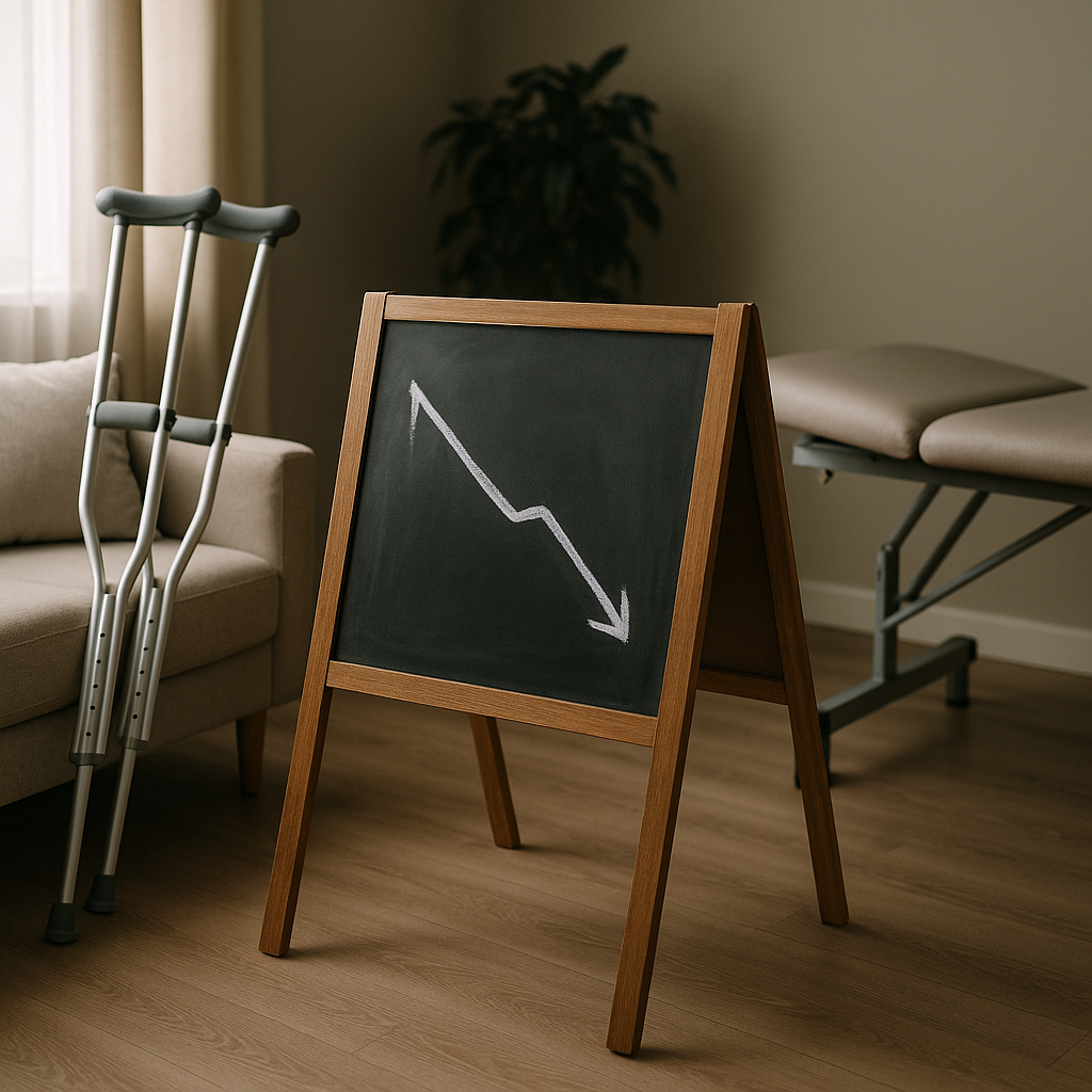 slow improvement recovery illustration for Navigating slow improvement