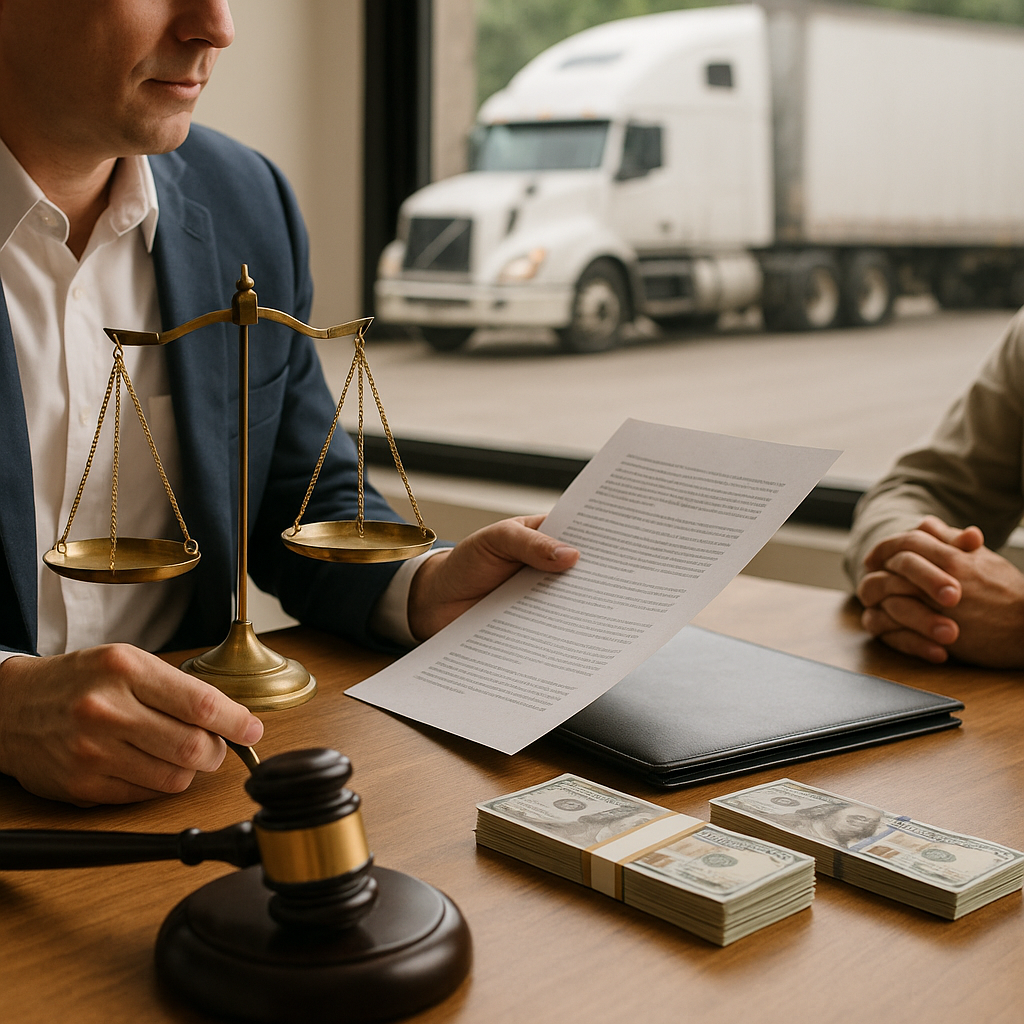 Illustration of # What is indemnification in truck accident liability cases **Indemnification** in truck accident liability c